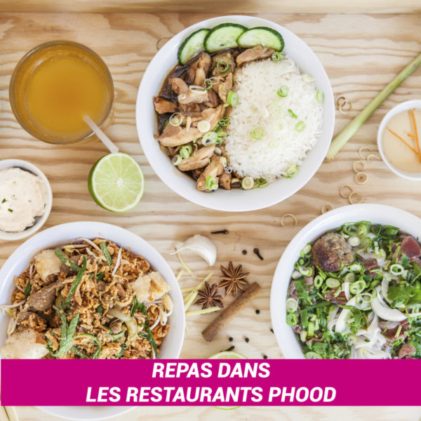 Bons valables dans les restaurants PHOOD