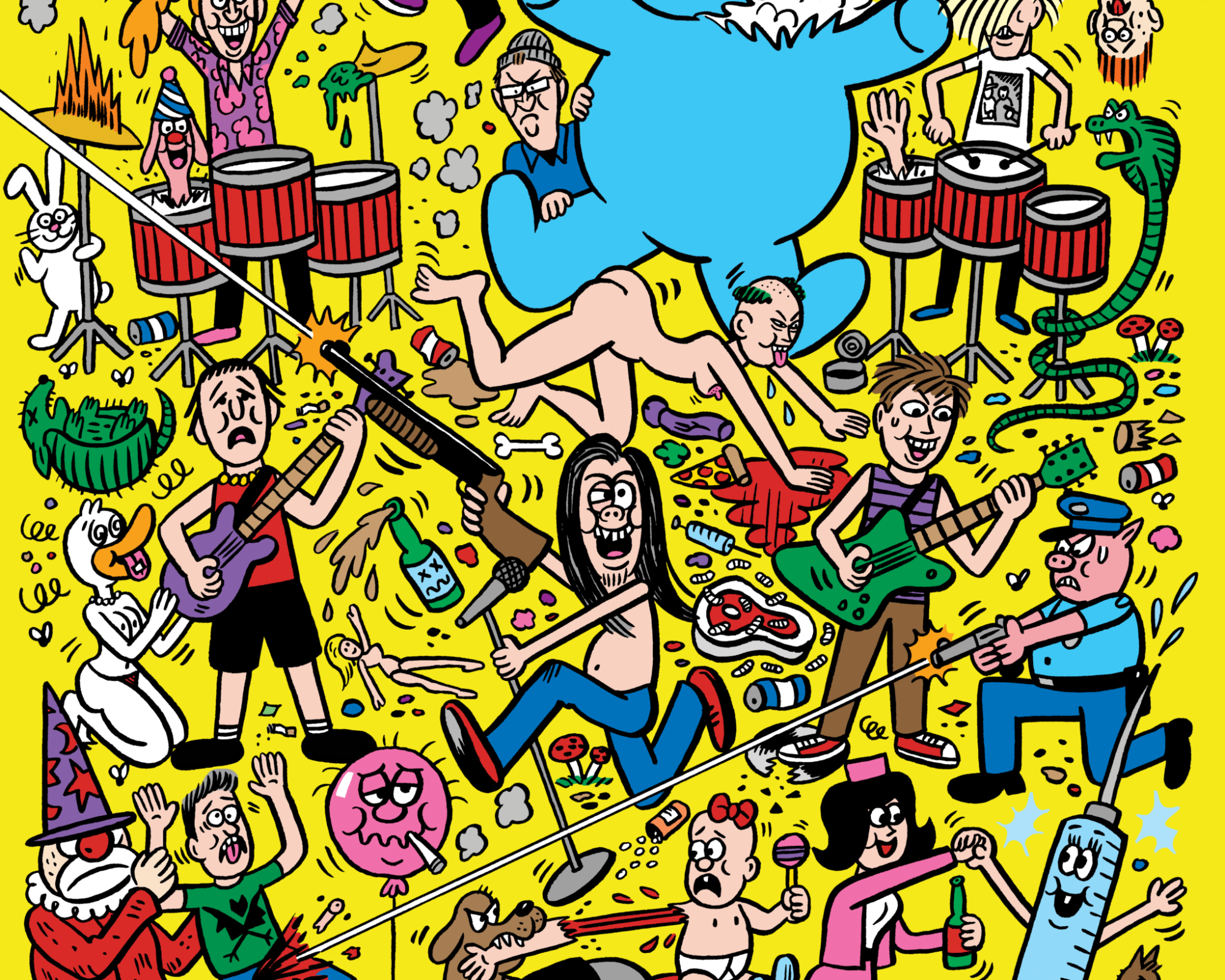 THE BUTTHOLE SURFERS MOVIE
Dimanche 9 Novembre - 19h30 - Théâtre Molière