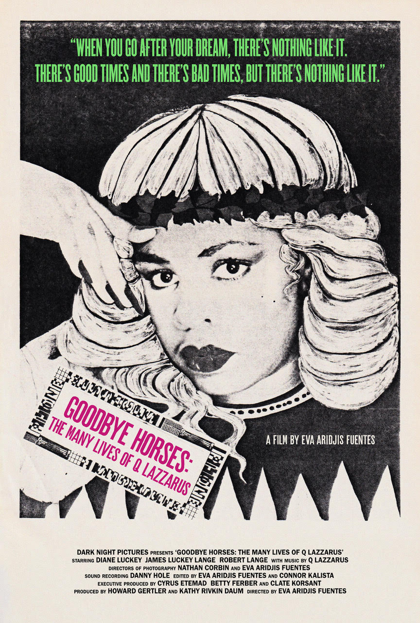 GOODBYE HORSES : THE MANY LIVES OF Q LAZZARUS  
Jeudi 13 Novembre - 21h20 - Théâtre Molière